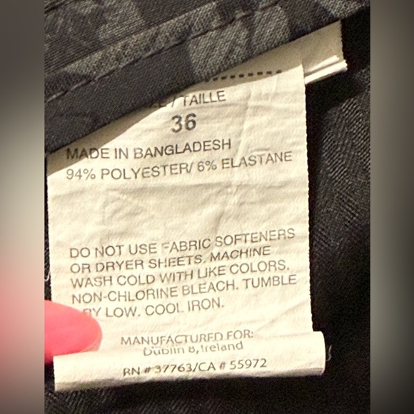 PGA Tour Gray Flower Shorts (men’s size 36) - Picture 6 of 7